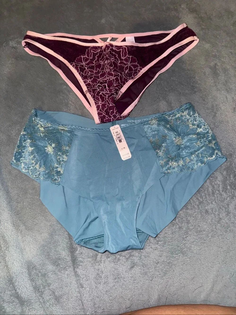 NWT set of 2 Victoria Secret panties size large